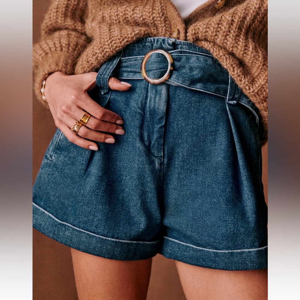 Denim Blue Women's Shorts